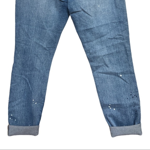 GAP DENIM‎ TRUE SKINNY HIGH RISE PAINT/ INK SPLASHED DISTRESSED SIZE 4/27R - Picture 7 of 15